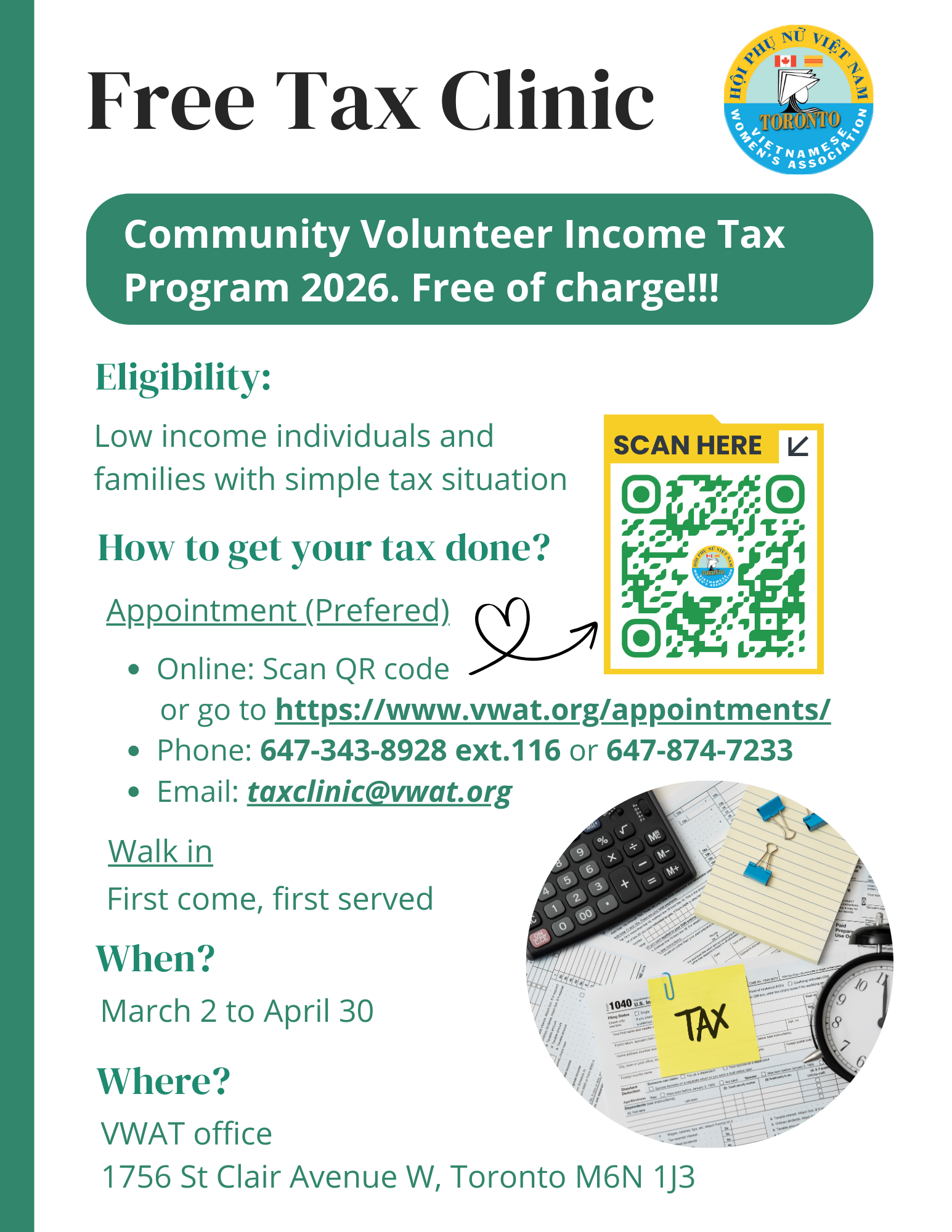 Free Tax Clinic