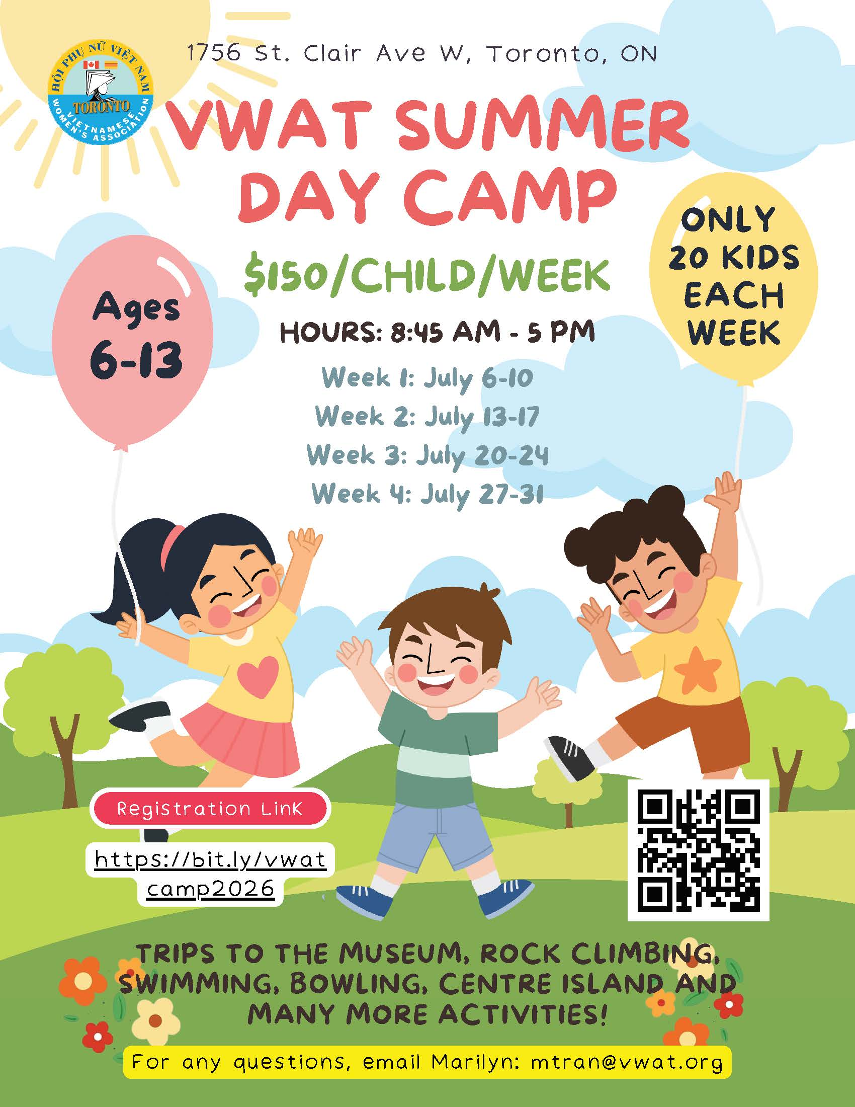 Summer Camp 2026 Registration