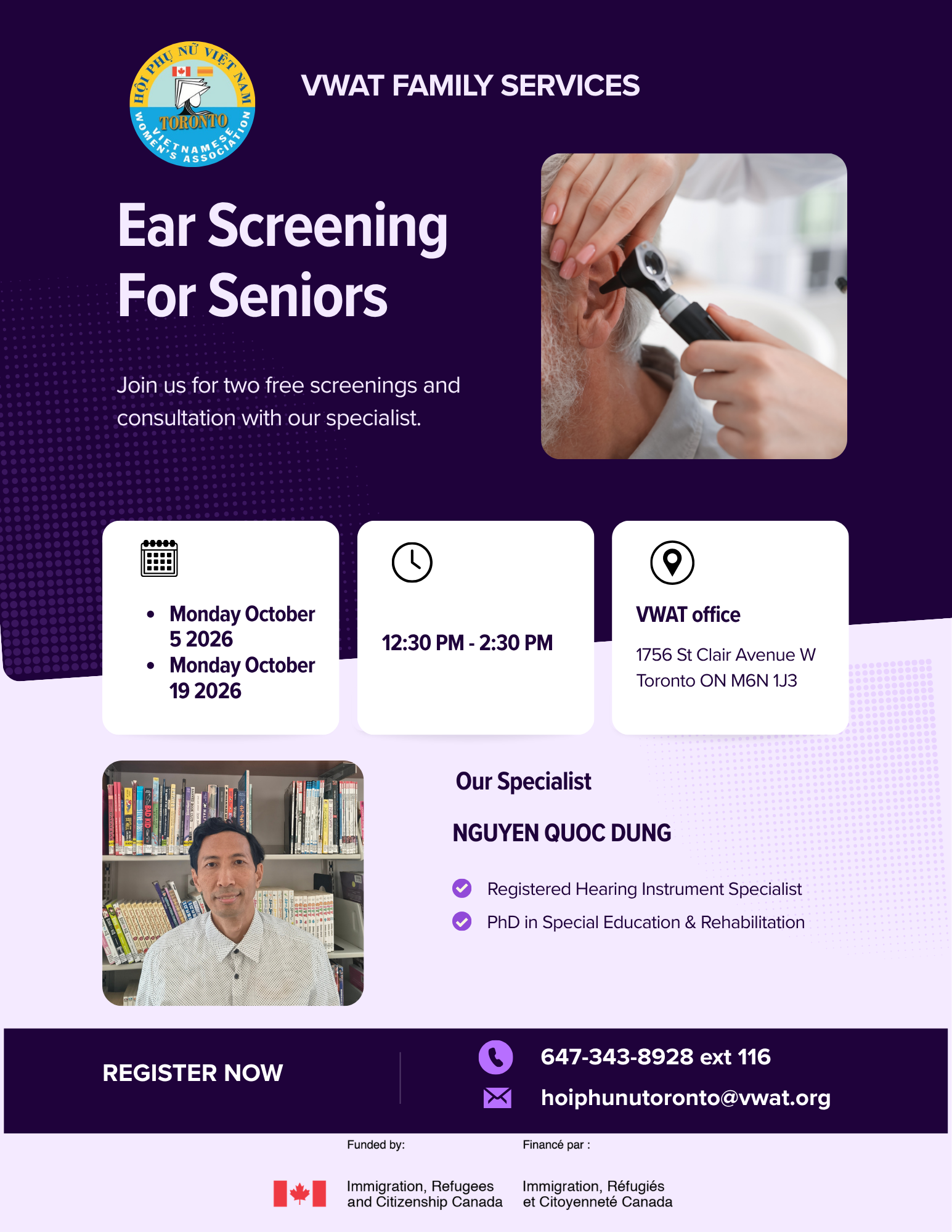 Ear Screening For Seniors