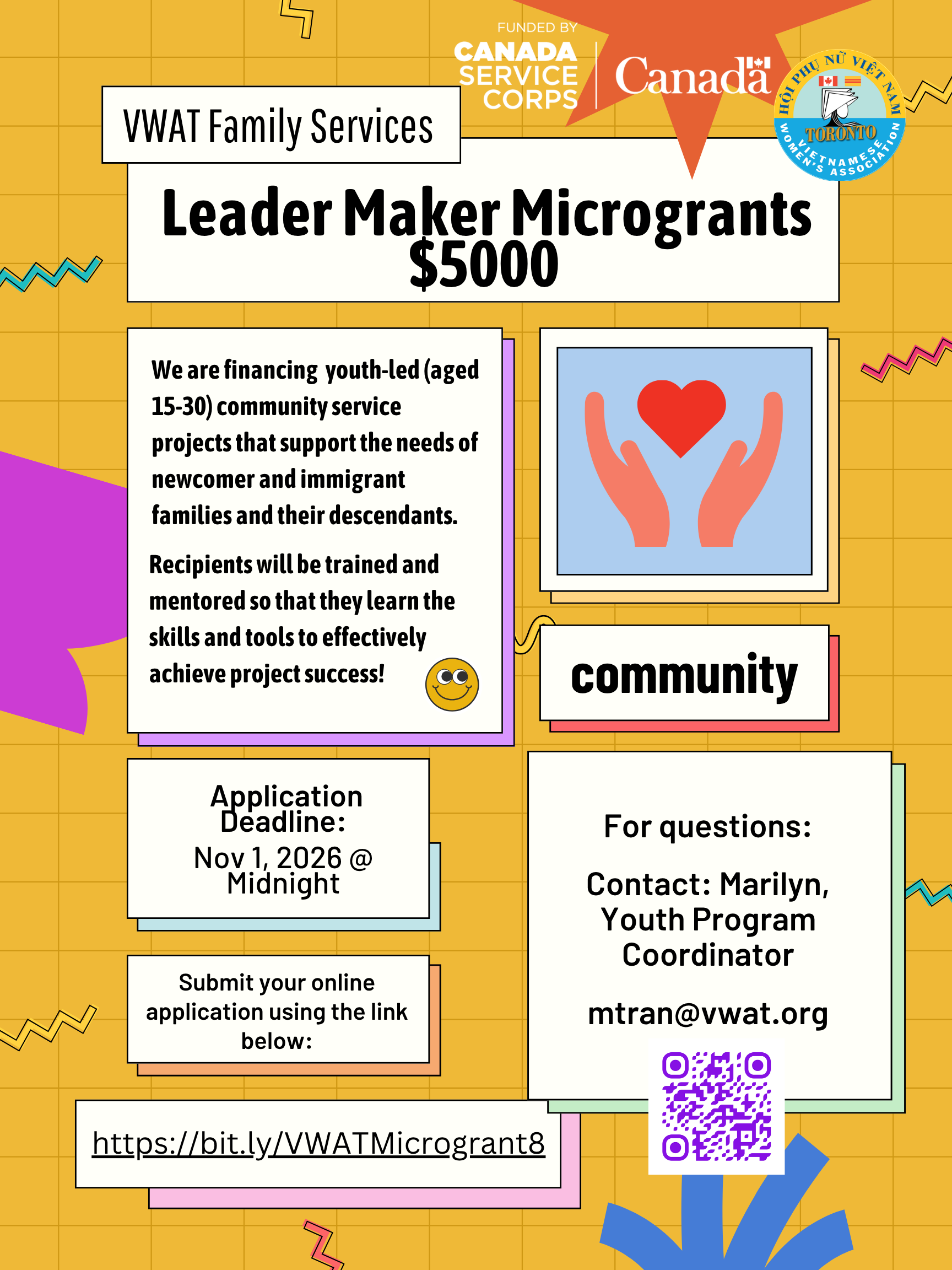 Microgrant Applications Open: Get $5,000 to Bring Your Community Project to Life!